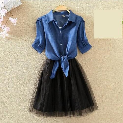 Brzfmrvl Women vintage summer dress two pieces set pleated short sleeve female big casual dress adjustable strap t shirt dress