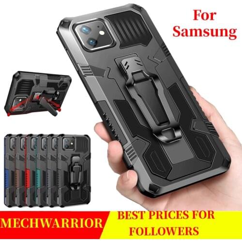LS Armor Series Magnetic Metal Holder Phone Case for Samsung A50 a70 s10a51 a10 a40 a41 a20e galaxy a20e Samsung s20 Case for s9