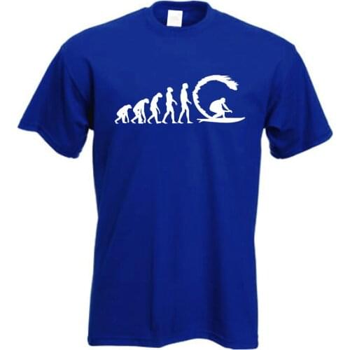 T Shirts MenS Brand Clothing Surfer T-shirt | Evolution of A Surfer T Shirt / Evolve Surfer Tee FREE UK P&P Tee Shirt