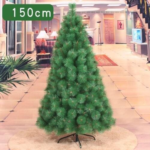 150cm Christmas tree green Pine tree artificial Christmas tree merry Christmas decorations for home free shipping