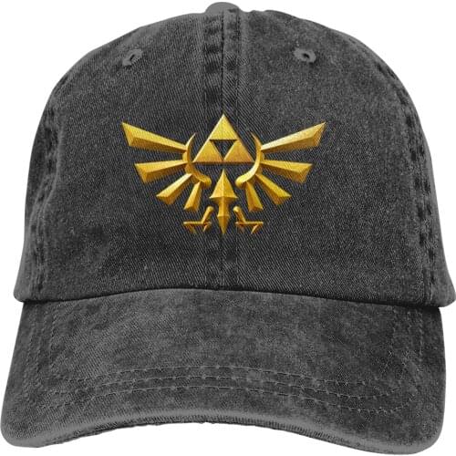 Zelda Logo Baseball Cap cowboy hat Peaked cap Cowboy Bebop Hats Men and women hats