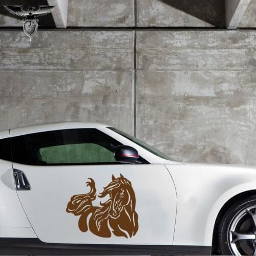 EmpireYing 3 Sizes 8 Colors Large Animal Beautiful Horse Pattern Car Body Sticker Stylish Pet Equine Sticker Vinyl Decal Gifts
