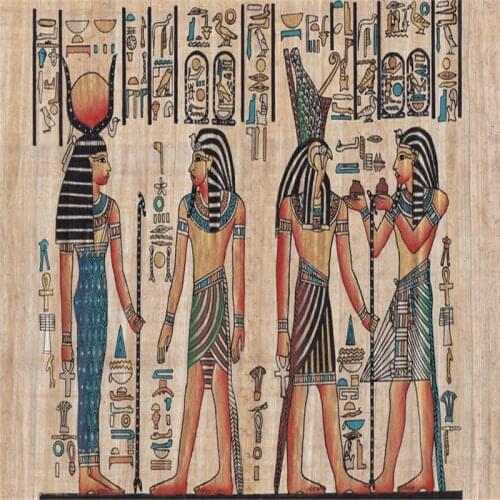 Beibehang wallpapers home decor Photo background wallpaper Ancient Egyptian civilization Mayan elders hotel large wall art mural