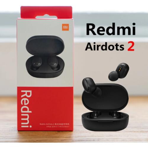 Original Xiaomi Redmi AirDots 2 TWS wireless Bluetooth 5.0 earphones earbuds Noise Reduction with Mic AI Control True Headset
