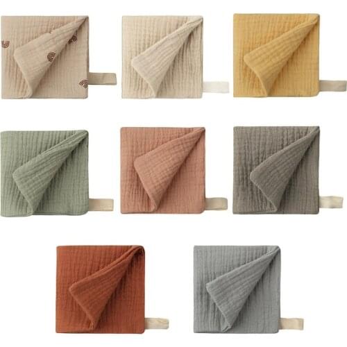 4 Layer Baby Bath Towel Baby Handkerchief Soft Absorbent Gauze Burp Cloth Kids Wipe Cloth Newborn Face Towel Bibs Feeding