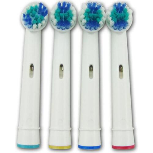 4PCS Replacement Brush Heads For Oral-B Toothbrush Advance Power/Pro Health/Triumph/3D Excel/Vitality Precision Clean