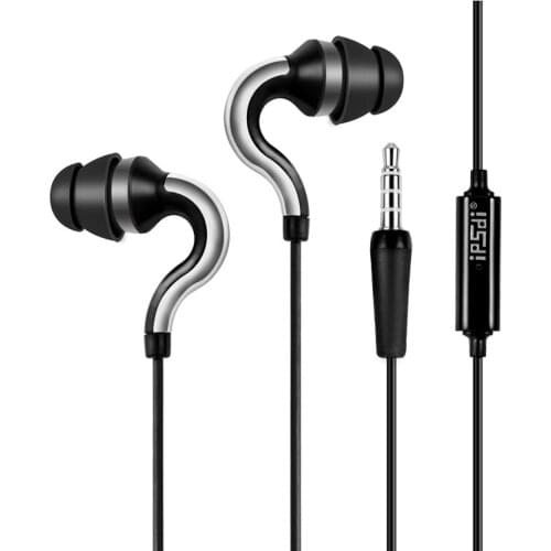 Sport Music Earphones with Wired Control & Microphone High Quality In-Ear Earbuds And Clear Bass Earpieces for Xiaomi Phone PC