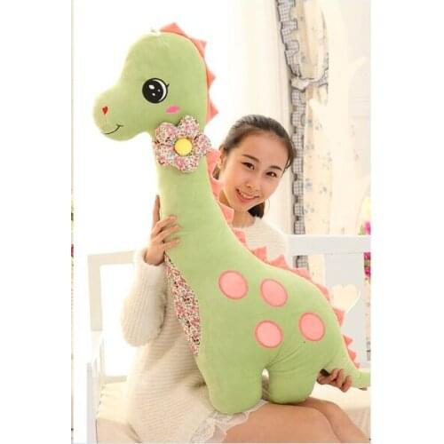 Big light green lovely dinosaur toy new plush dinosaur pillow doll gift about 100cm 0055