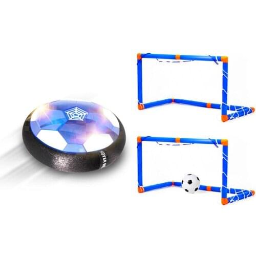 LED Flashing Hover Soccer Ball USB Rechargeable Floating Air Football Games Kids Children Football Toys Soccer goals