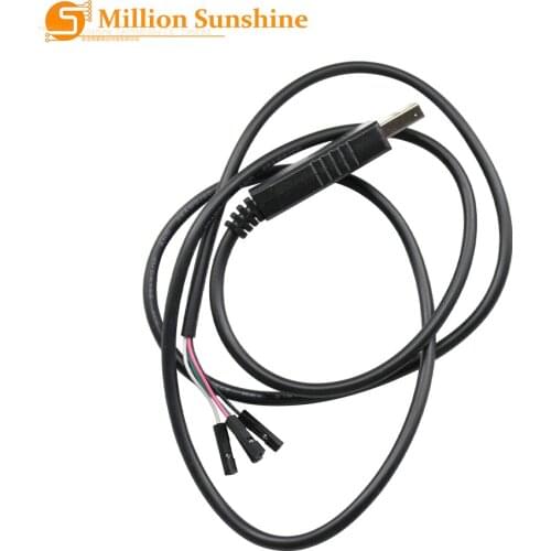 Smart Electronics PL2303HX USB to UART TTL Cable Module 4p 4 pin RS232 Converter Serial Line Support Linux Mac Win7