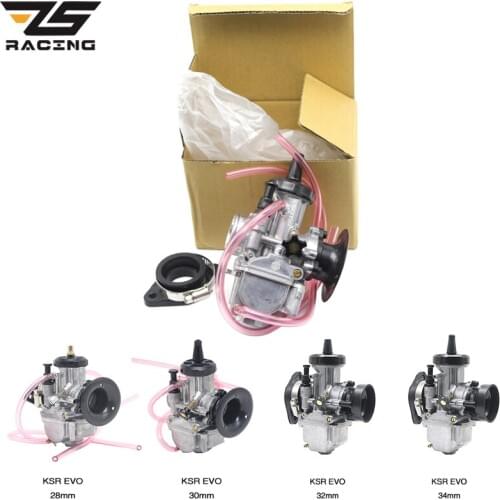 ZS Racing Universal KOSO KSR 28/30/32/34 Carburetor KSR 28mm 30mm 32mm 34mm Carbs Evolution Kit EVO Carb For HONDA YAMAHA KTM