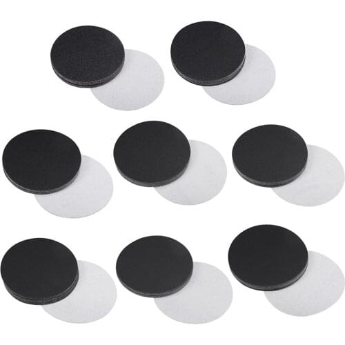 Uxcell 12 Pcs 6-Inch Hook and Loop Sanding Disc Wet / Dry Silicon Carbide 60/80/100/120/150/180/240/320 Grit