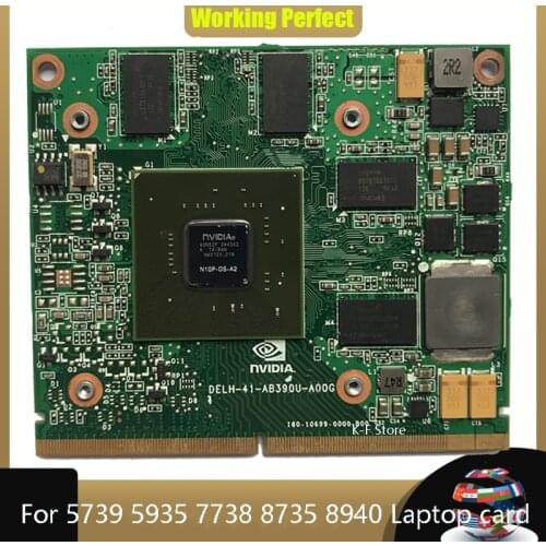 Graphics Video Card Geforce GT 240M GT240M 1GB DDR3 N10P-GS-A2 for Acer Aspire 5739 5935 7738 8735 8940 Laptop