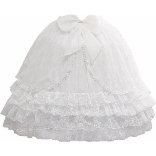 Women Tulle Skirt Wedding Bridal Bridesmaid Petticoat Lolita Skirt