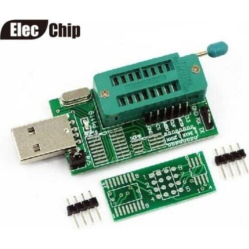 1pcs Ch341a 24 25 reprogrammed dvd router bi0 s brush multifunctional usb programmer