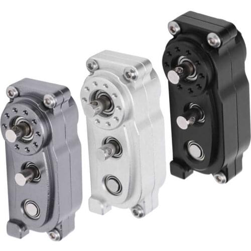 313mm Wheelbase Metal Chassis Frame Transfer Case Replacement Parts Fit for 1/10 RC Crawler Car