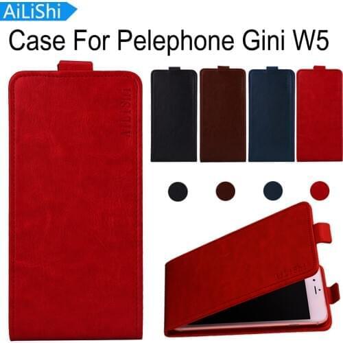 AiLiShi Hot!!! For Pelephone Gini W5 Case Top Quality Leather Case Luxury Flip Exclusive 100% Special Phone Cover Skin+Tracking
