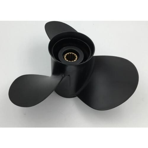 Free shipping 9 1/4x11 for 13 tooth spline JOHNSON propellers 8-15HP ALUMINIUM PROPELLERS Johason marine propellers