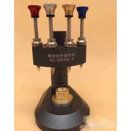 Watch Hands Setting Tool with 4 Runners Watch Hand Fitting Machine Watch Repair Tool