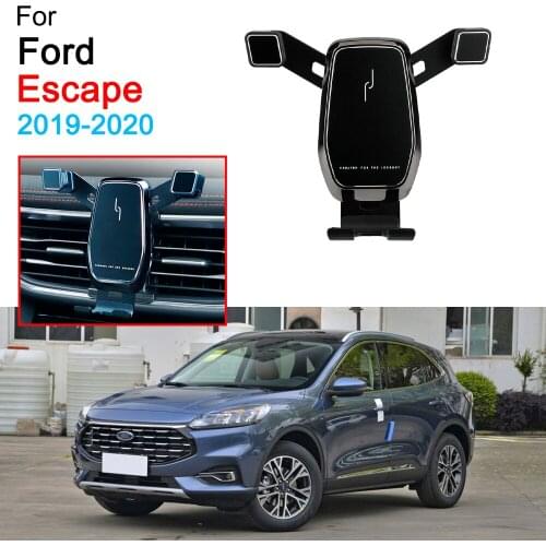 Gravity Car Mobile Phone Holder Dedicated Air Vent Mount Clip Clamp Phone Holder for Ford Escape Accessories 2019 2020