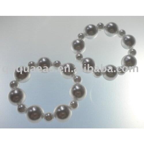 Aliexpress acrylic napking ring with polybag