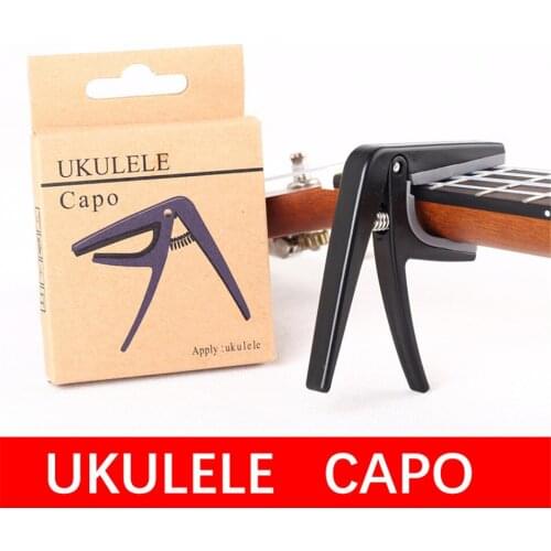 Ukulele Professional Capo IRIN 4 String Guitar Plastic Capo One-Hand Quick Replace Ukelele Capo Guitar Parts Ukulele Accessories