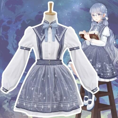 2020 New Miracle Warm With The Same Paragraph COS Clothing Star Collection Nikki Daily Dress Cosplay Costume Female Lolita Dress
