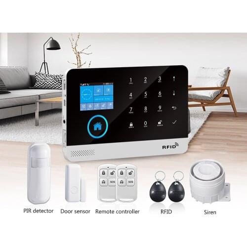 Tuya 4G 3G Alarm System GSM Home Security Support Alexa Smart Life