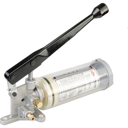 Manual Lubrication grease Pump hand operated lubricator handy oiler 6mm stainless steel outlet 500cc CLHA-20