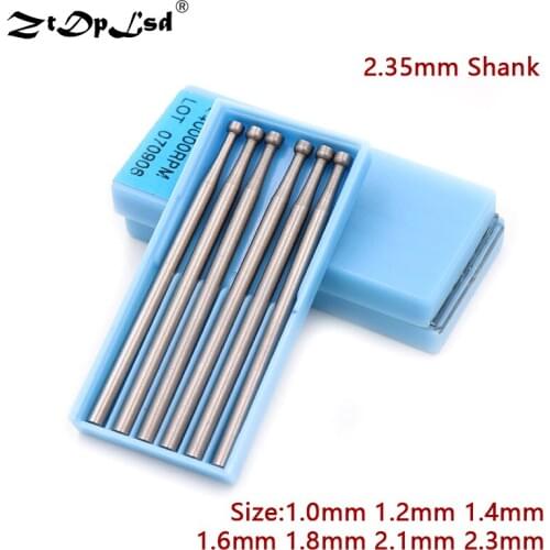 ZtDpLsd 2.35mm Shank Precision Tungsten Carbide Rotary Burrs Milling Cutter Tool Recessed Grinding Head Engraving Knife Tools