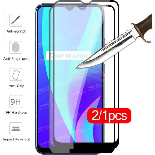 2pcs Protective Glass For Oppo Realme C15 Glass Realmec15 Realmi Realmy C15 15C C 15 6.5" Screen Protector Tremp Glas Cover Film