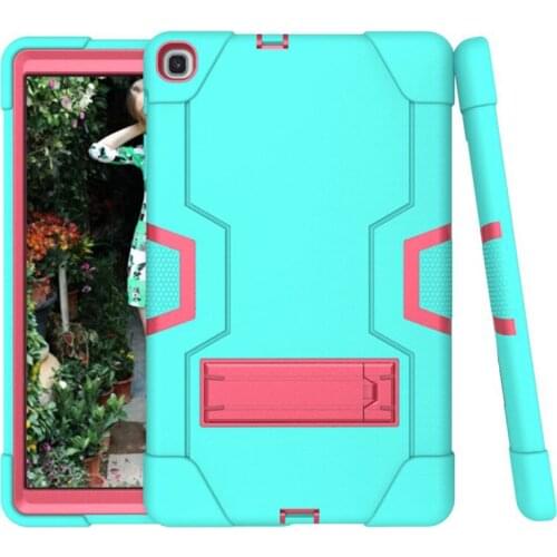 Armor Silicone Case For Samsung Galaxy Tab A 10.1 2019 SM-T510 SM-T515 T510 T515 Baby Safe Tablet Protective Case +FilmPen