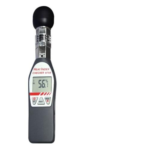 AZ8758 Heat Stroke Prevention Meter Handheld WBGT Meter with Temperature Range 0~50C
