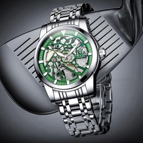 TEVISE Automatic Mechanical Watch Men Top Brand Luminous Hands Mens 30M Waterproof Sports Wrist Watches Relogio Masculino