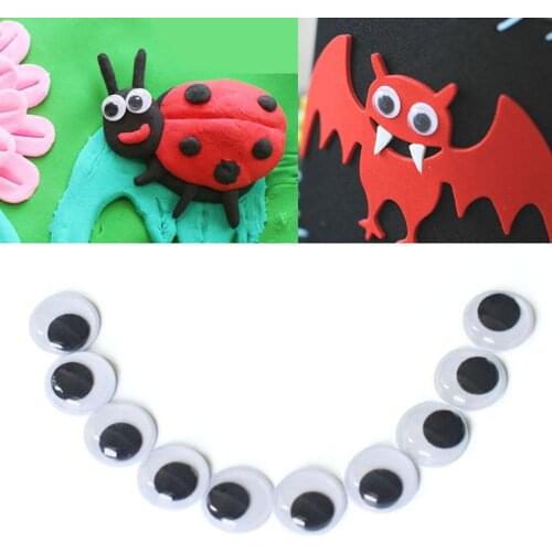 Moving Eyeball Eye Scrapbook Doll Toy DIY Kids School Handcraft Accessories