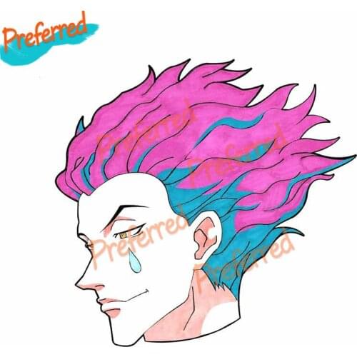 Hisoka Hxh Holo Car RV VAN Car Accessories Graphics Anime Decal Motocross Racing Laptop Helmet Trunk Wall Vinyl Car Sticker