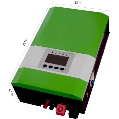 FLTXNY POWER 1000W 12/24V Off Grid MPPT Solar Inverter Pure Sine Wave Power Inverter 1KW