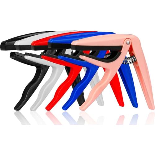 Ukulele Pick Capo Guitar Accessories Quick Change Clamp Key Aluminium Alloy Metal Acoustic Classic Guitar Capo for Guitar Parts