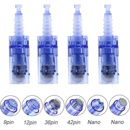 10/20/50pcs Cartridge Replacement For Microneedling Pen Micro needle 9 pin/12 pin/36 pin/Micro Nano Needles Tattoo Needles