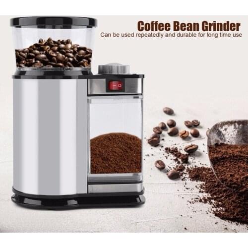 Electric automatic grinder stainless steel coffee grinder 220V/110V coffee bean grinder dry coffee grinder
