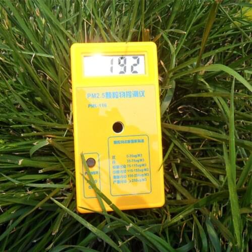 Air quality monitor outdoor PM2.5 sensor breath analyzer 9V battery carbon monoxide analyzer indoor digital gas detector