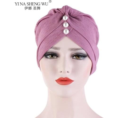 New Fashion Toe Cap Latest Style Muslim Forehead Folds Hijab Hat Islamic Hats Indian Scarf Turban Headscarf Arabic Womens Hats
