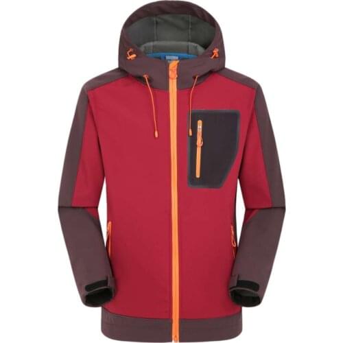 Hunting Clothes Sport Windbreaker Coat Softshell Jacket Men Windproof Waterproof Jacket Outdoor Hiking Fleece Rain Jacket