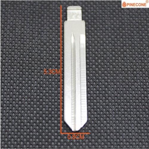 PINECONE Uncut Blade for NISSAN A33 LIVINA TIIDA TEANA SUNNY CEFIRO CEDRIC GENISS OPEL Flip Key No.22 Car Key NSN14 Blade