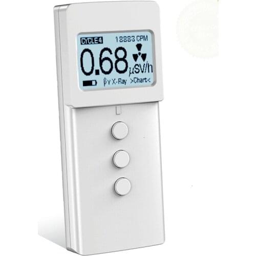 KB6011 Geiger Counter Nuclear Radiation Detector Personal Dosimeter Marble Detectors Beta Gamma X-ray Tester