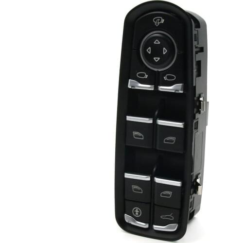 Glass lift switch (front left) for Porsche Panamera Cayenne 2010-2015 '7PP959858MDML 7PP959858HDML 7PP959858KDML 7PP959858EDML