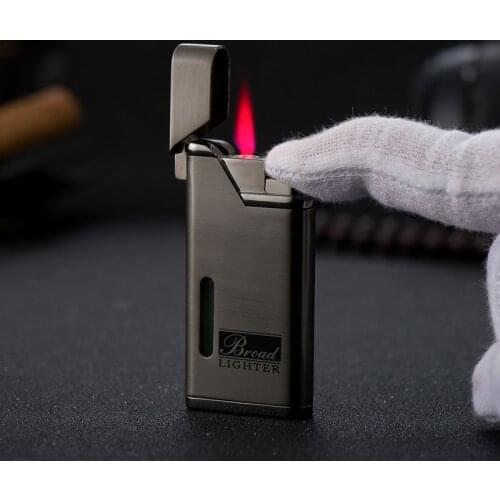 Waterproof and windproof Lighter Mini Butane Gas Torch Cigar Lighters Cigarettes Accessories Smoking Lighters Gadgets For Men