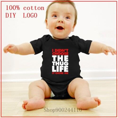 CHOOSE Newborn Bodysuit Baby Summer Clothes Boys Girls Jumpsuit Letter Short Sleeve Cotton Clothes Infant Outfits for Kids Gifts