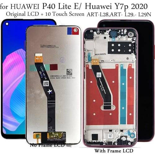 Original Display For Huawei P40 lite E ART-L28,-L29 Lcd Display 10 Touch Screen Replacement For Huawei Y7p Y 7p 2020 Display