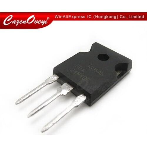 10pcs/lot FDA24N40F FDA24N40 24N40F TO-247 400V 23A In Stock